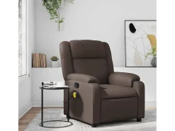 Poltrona de massagens reclinável couro artificial SHL585838^ Poltrona