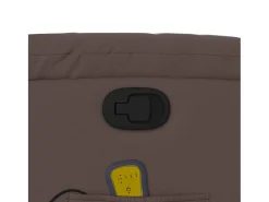 Poltrona de massagens reclinável couro artificial SHL585838^ Poltrona