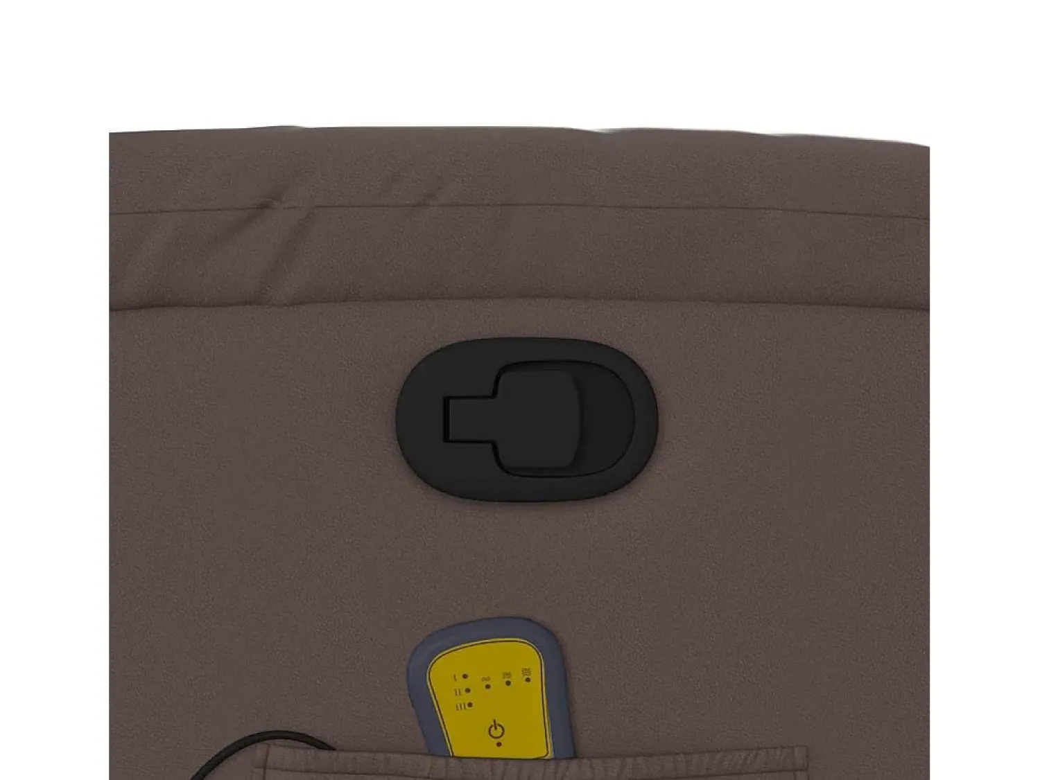 Poltrona de massagens reclinável couro artificial SHL585838^ Poltrona