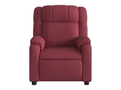 Outlet Poltrona de massagens reclinável tecido tinto SHL939102 Vermelho