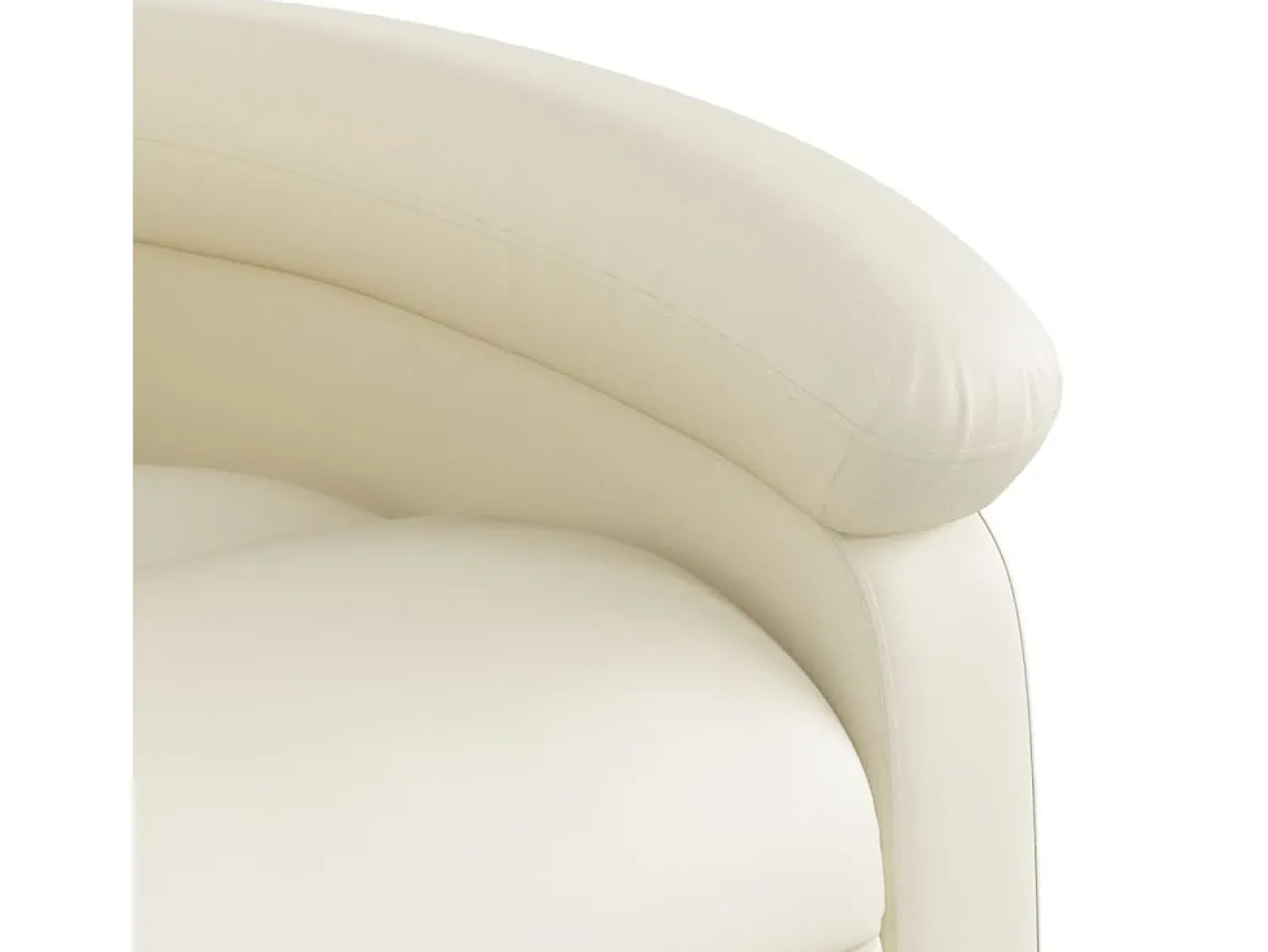 Poltrona| Poltrona de massagens reclinável couro artificial cor SHL886685 Creme