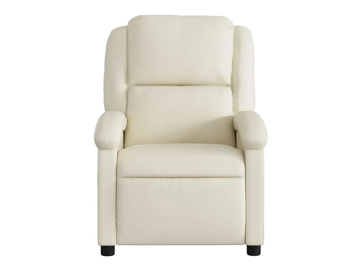 Poltrona| Poltrona de massagens reclinável couro artificial cor SHL886685 Creme