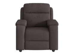 Poltrona* Poltrona de massagens reclinável tecido -escuro SHL481347 Castanho