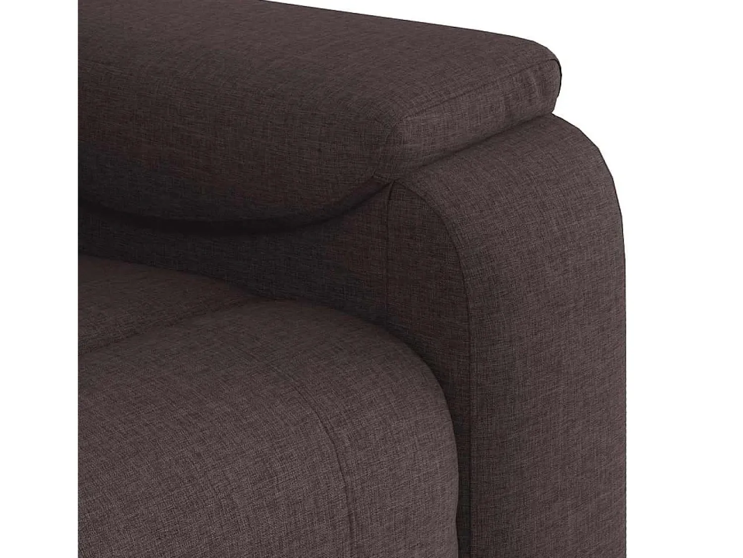 Poltrona* Poltrona de massagens reclinável tecido -escuro SHL481347 Castanho
