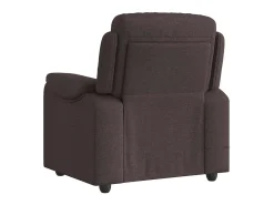 Poltrona* Poltrona de massagens reclinável tecido -escuro SHL481347 Castanho