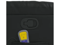 Poltrona de massagens reclinável couro artificial SHL830327^ Poltrona