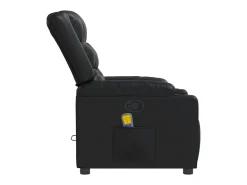Poltrona de massagens reclinável couro artificial SHL830327^ Poltrona