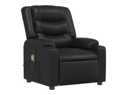 Poltrona de massagens reclinável couro artificial SHL830327^ Poltrona