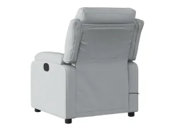 Discount Poltrona de massagens reclinável elétrica tecido -claro SHL847228 Cinzento