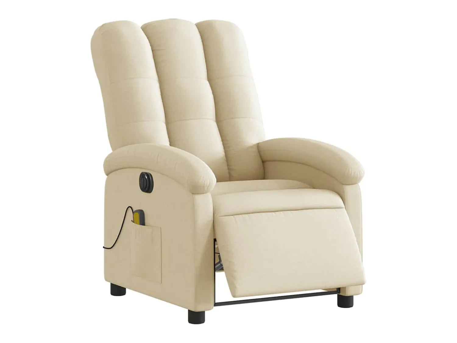 Poltrona de massagens reclinável elétrica tecido SHL586500^ Poltrona