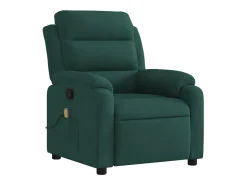 Poltrona de massagens reclinável veludo -escuro PT595256^ Poltrona