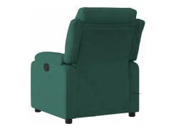 Poltrona de massagens reclinável veludo -escuro PT595256^ Poltrona
