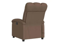 Poltrona de massagens reclinável elétrica tecido SHL559425^ Poltrona