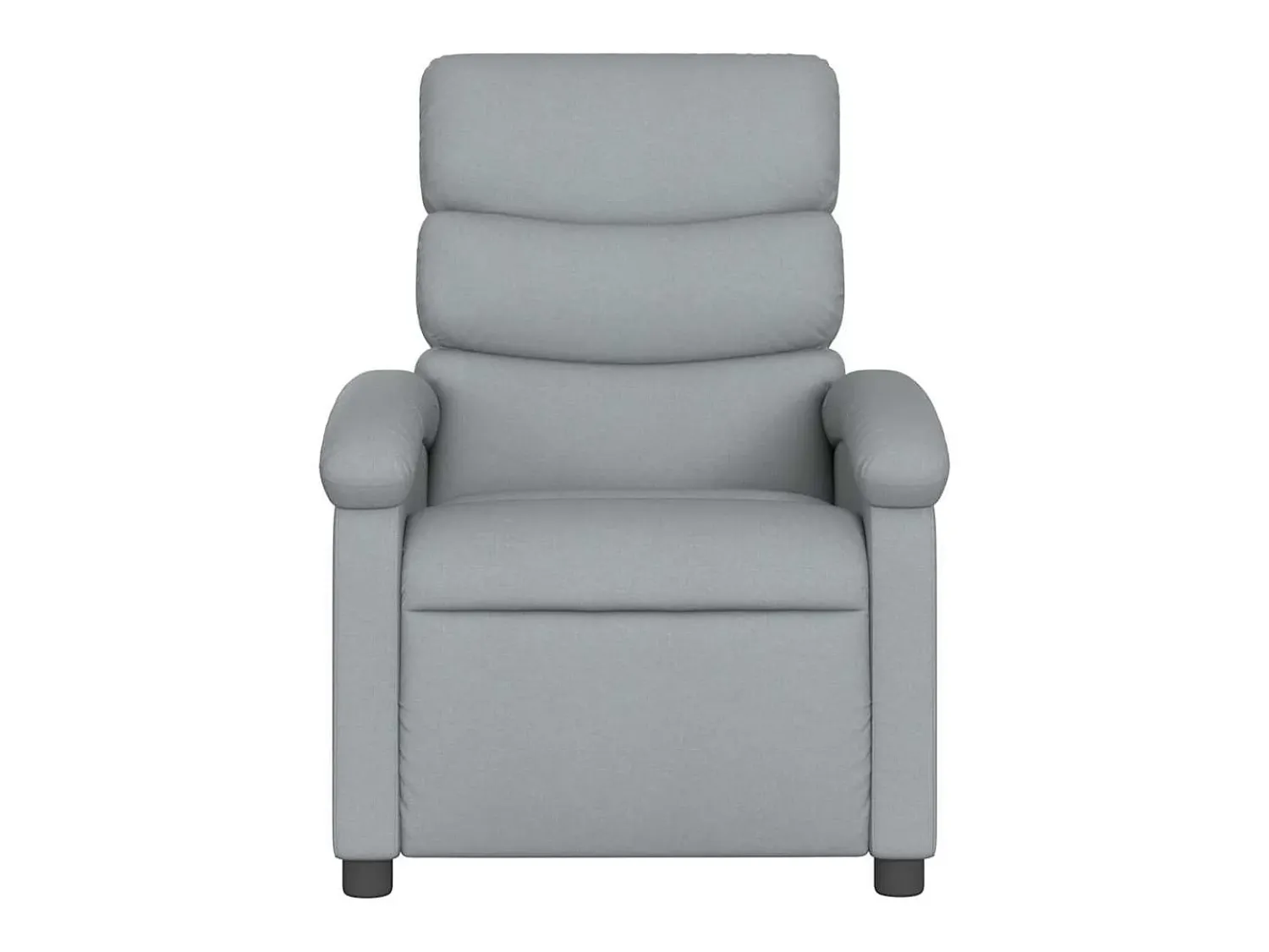Poltrona* Poltrona de massagens reclinável elétrica tecido -claro SHL926919 Cinzento