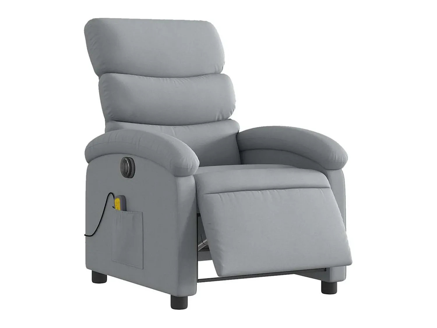 Poltrona* Poltrona de massagens reclinável elétrica tecido -claro SHL926919 Cinzento