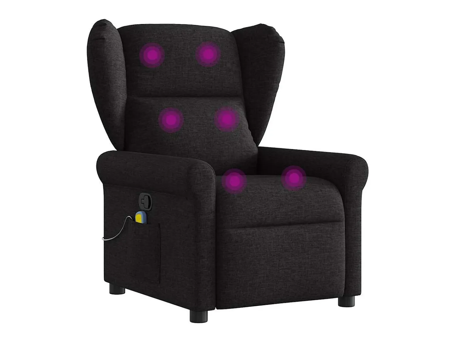 Poltrona de massagens reclinável tecido SHL13619^ Poltrona