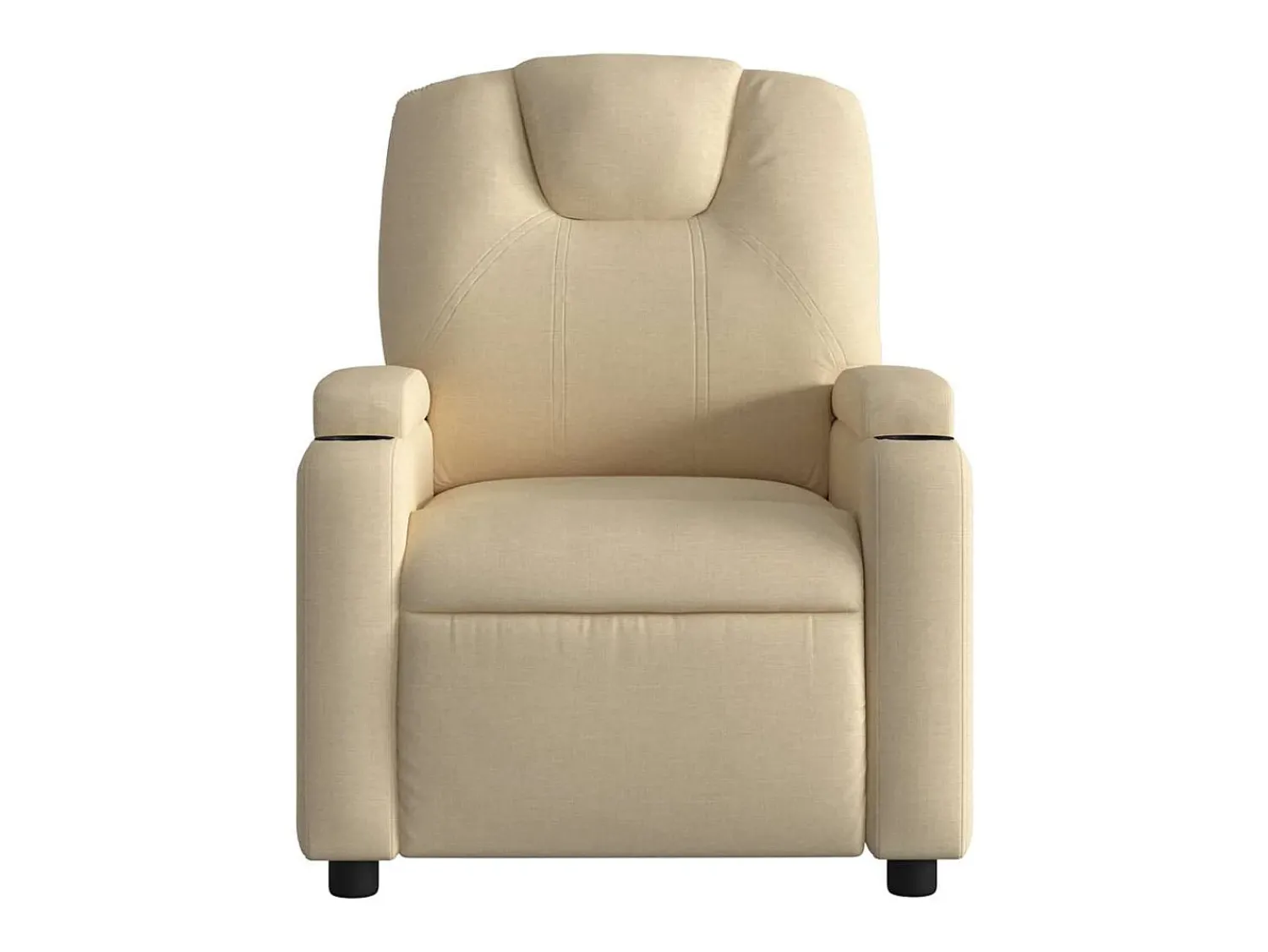 Poltrona| Poltrona de massagens reclinável elétrica tecido SHL344921 Creme