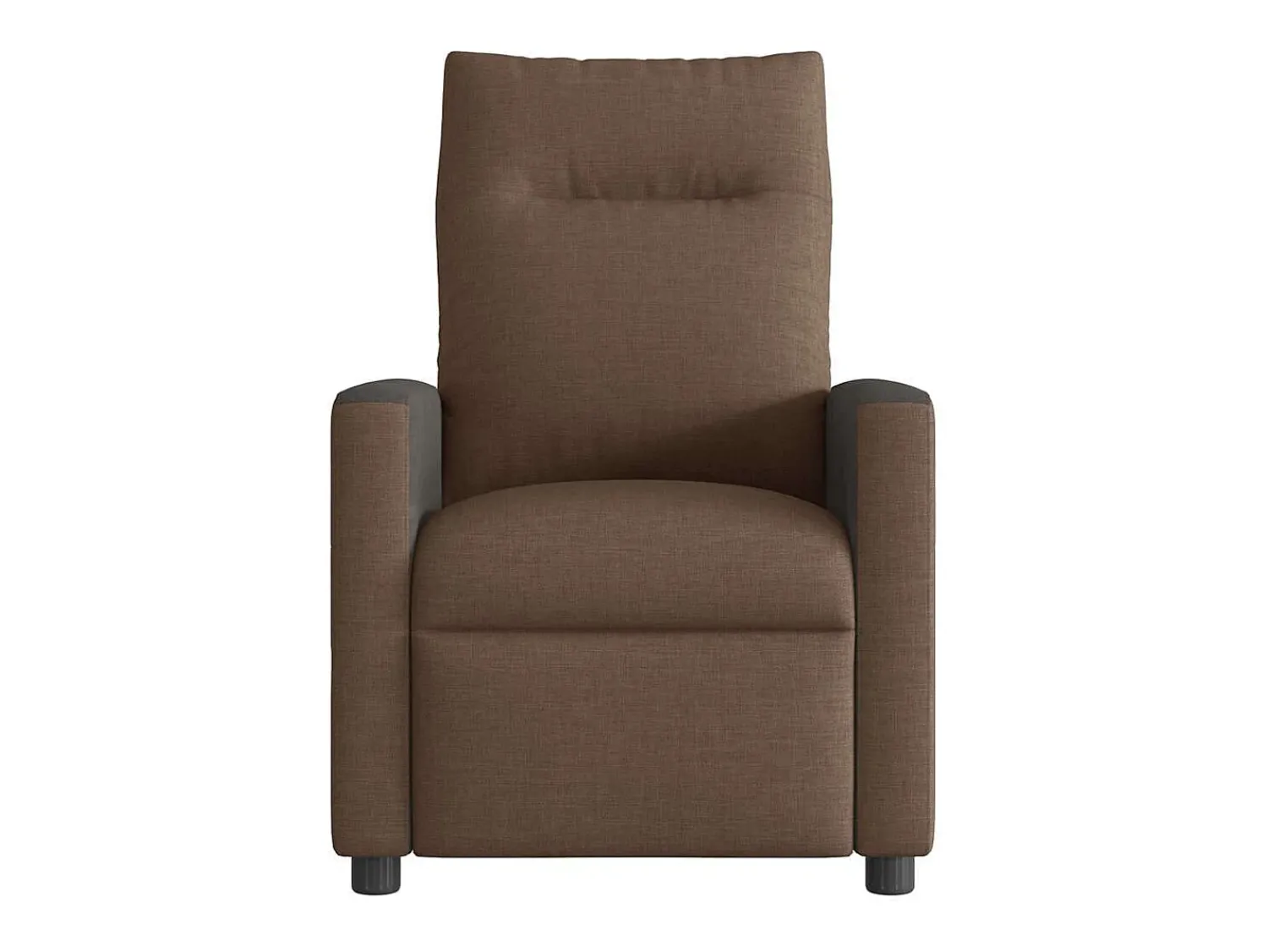 Poltrona| Poltrona de massagens reclinável tecido SHL421141 Castanho