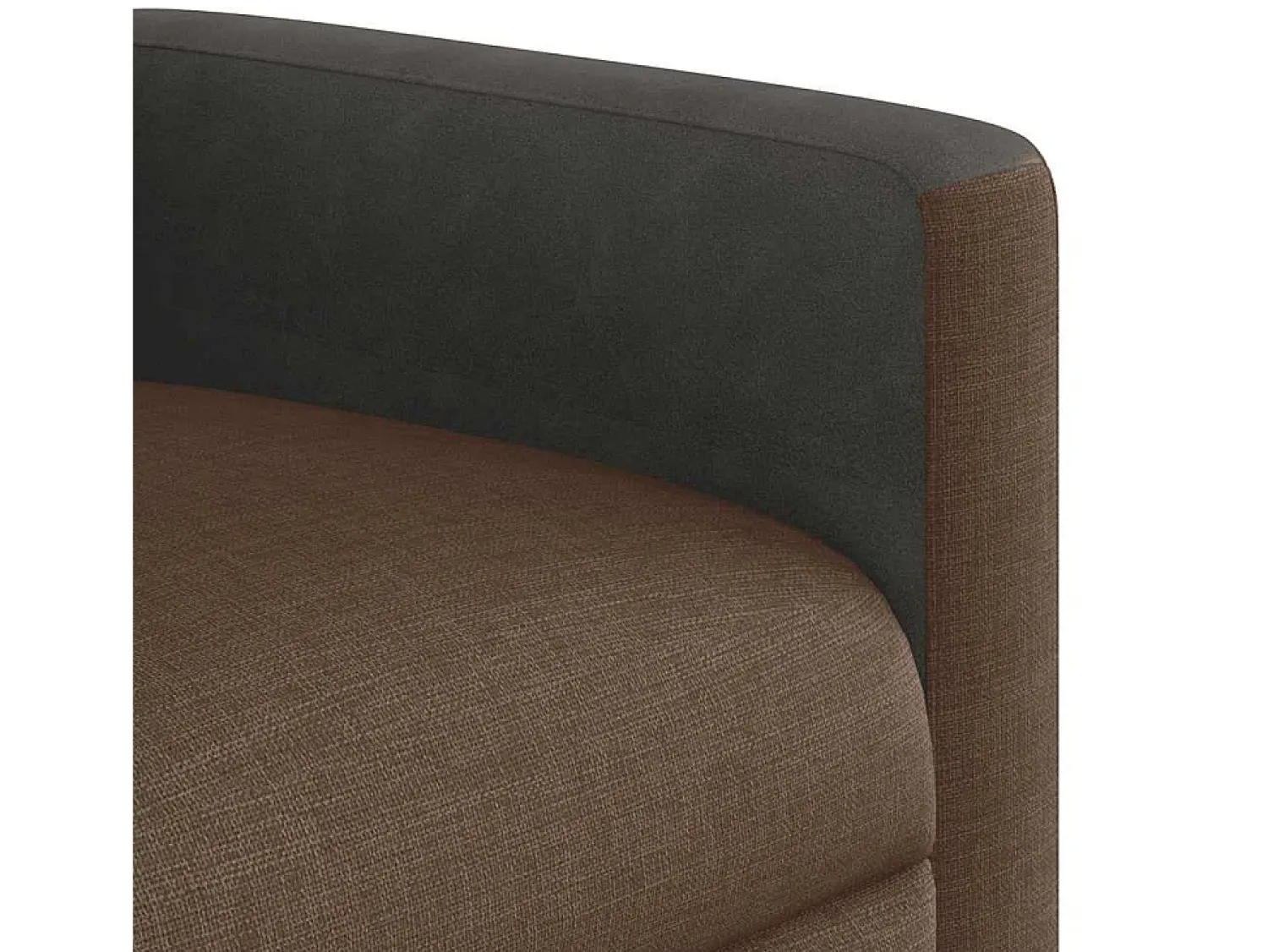 Poltrona| Poltrona de massagens reclinável tecido SHL421141 Castanho