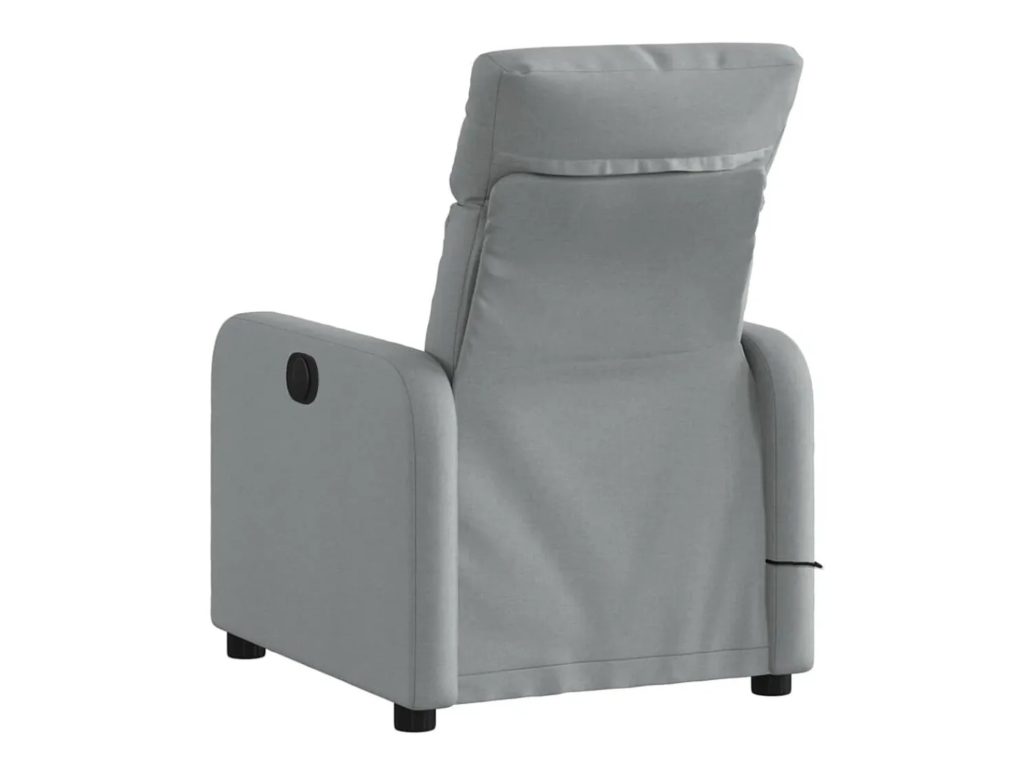 New Poltrona de massagens reclinável tecido -claro SHL708546 Cinzento