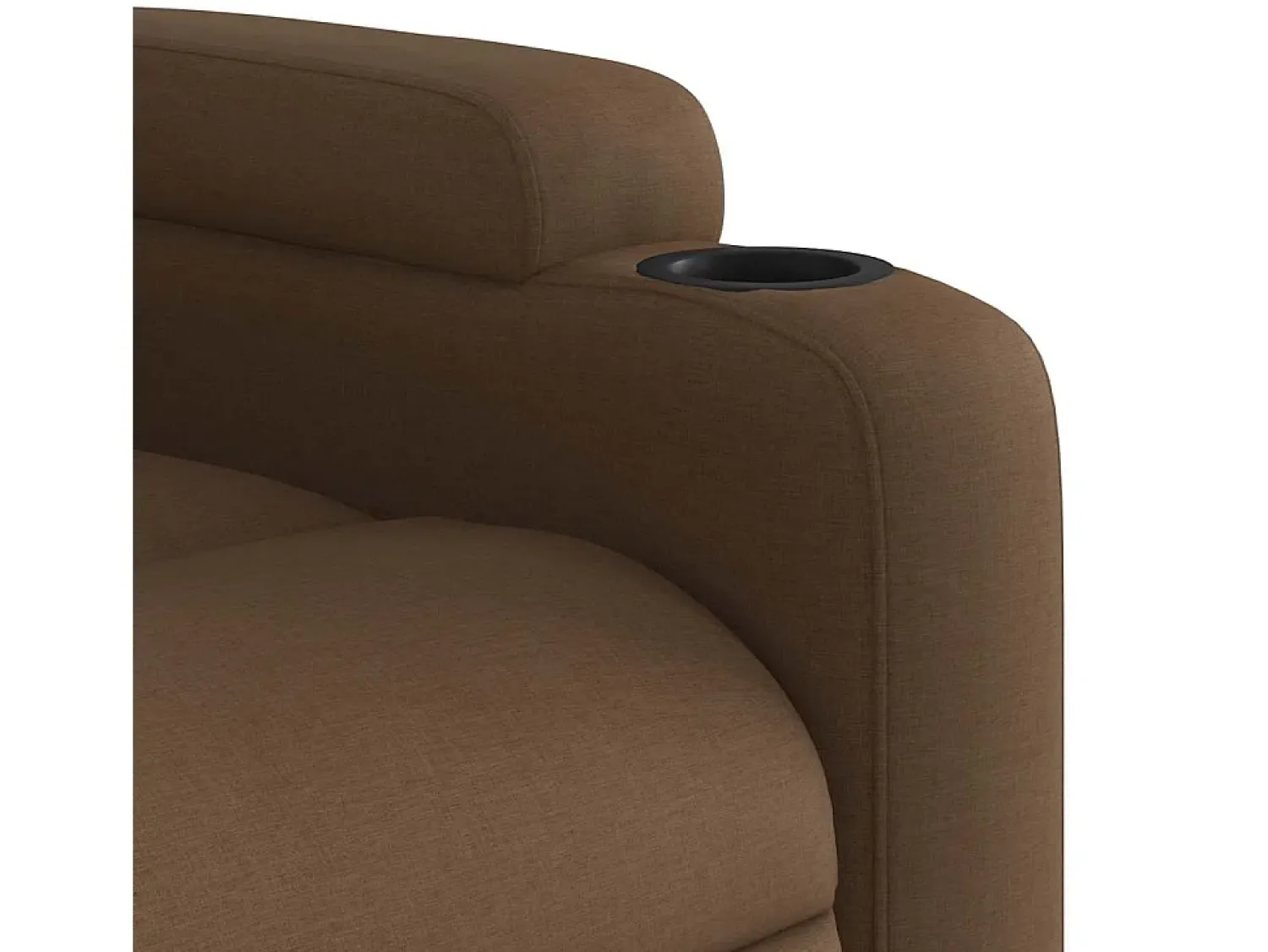 Poltrona de massagens reclinável tecido SHL960195^ Poltrona
