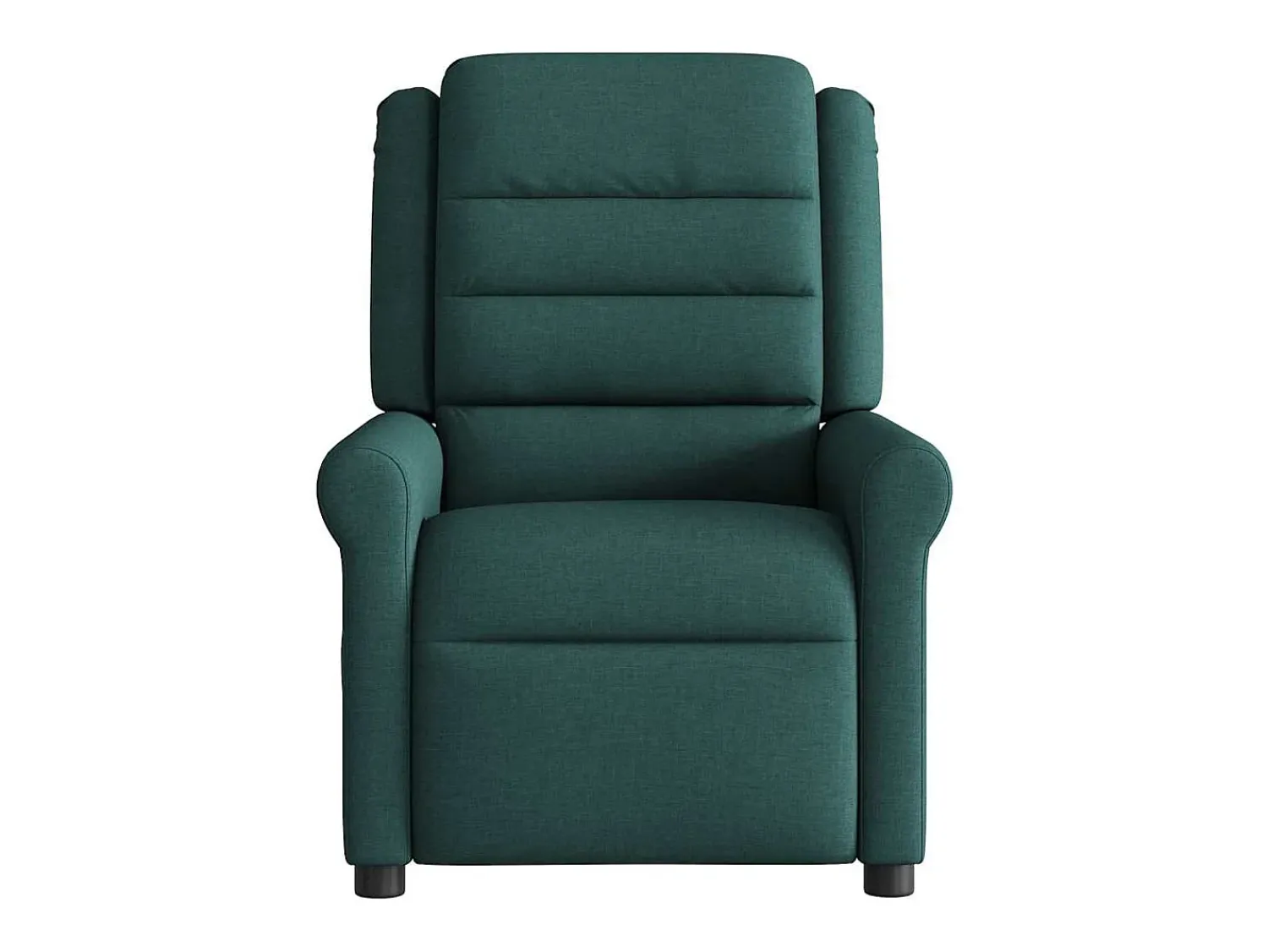 Poltrona de massagens reclinável tecido verde-escuro SHL836467^ Poltrona
