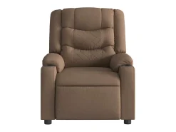 Online Poltrona de massagens reclinável elétrica tecido SHL963908 Castanho