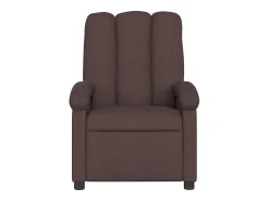 Poltrona| Poltrona de massagens reclinável tecido -escuro SHL646224 Castanho