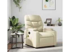 Poltrona de massagens reclinável couro artificial cor SHL30987^ Poltrona