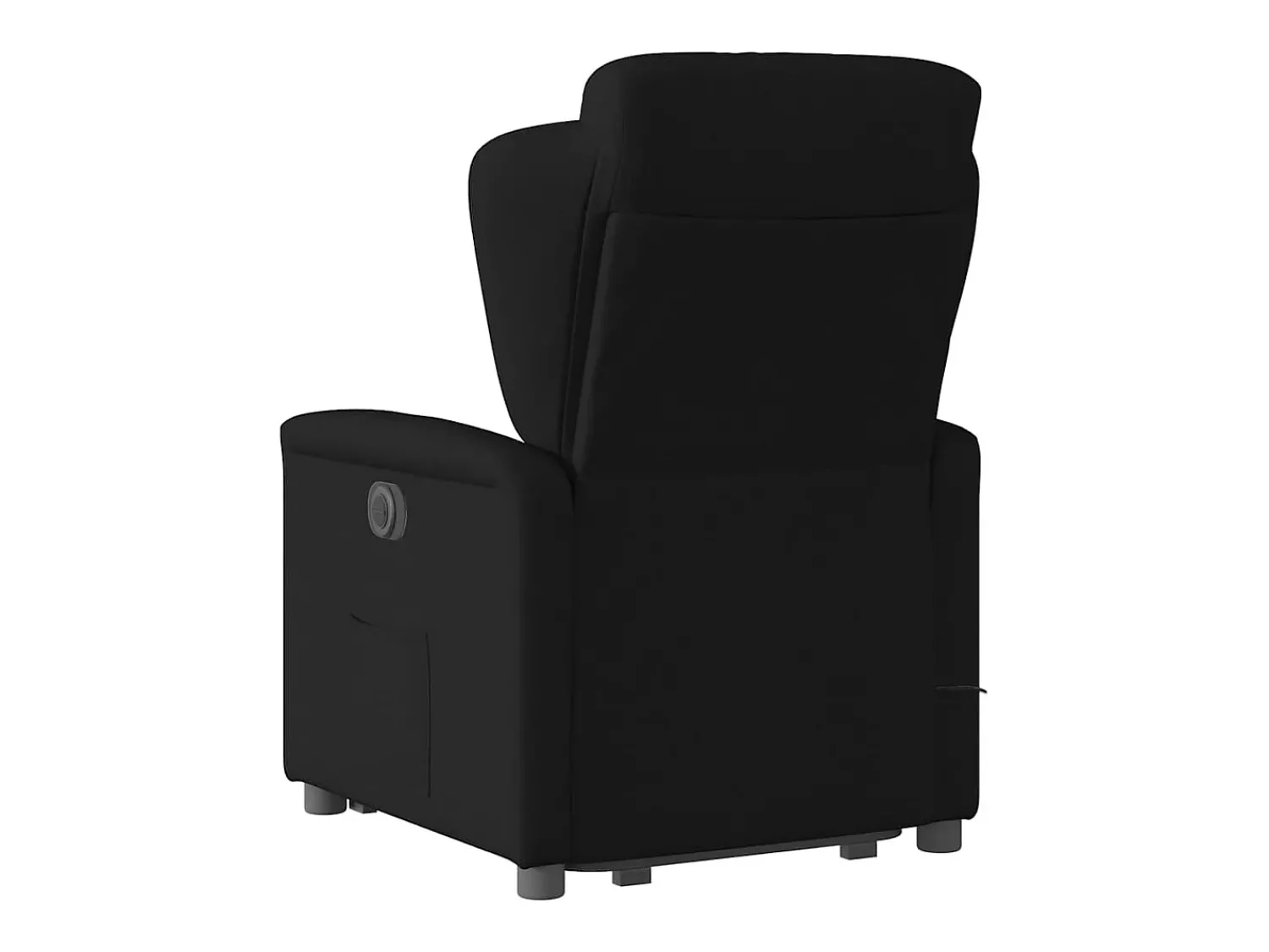Clearance Poltrona de massagens reclinável elevatória tecido SHL280482 Preto