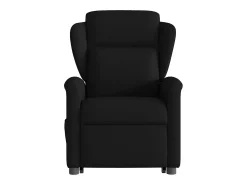 Clearance Poltrona de massagens reclinável elevatória tecido SHL280482 Preto