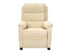 vidaxl Poltrona de massagens tecido cor^ Poltrona
