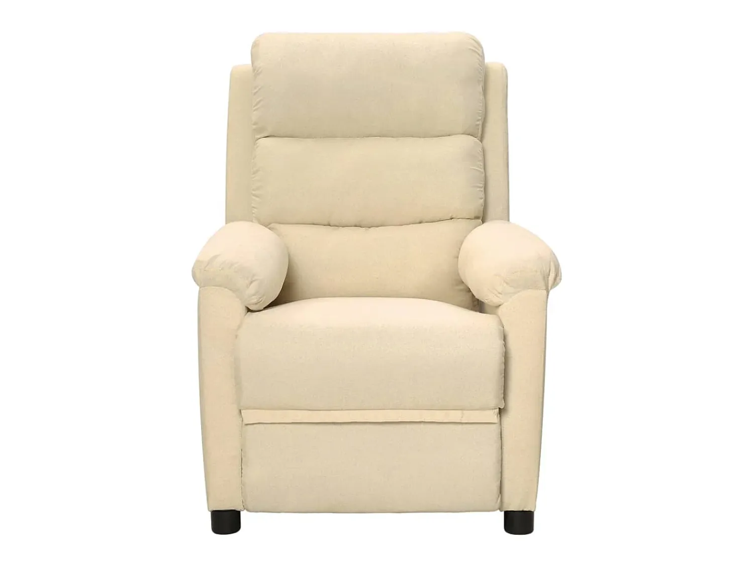 vidaxl Poltrona de massagens tecido cor^ Poltrona