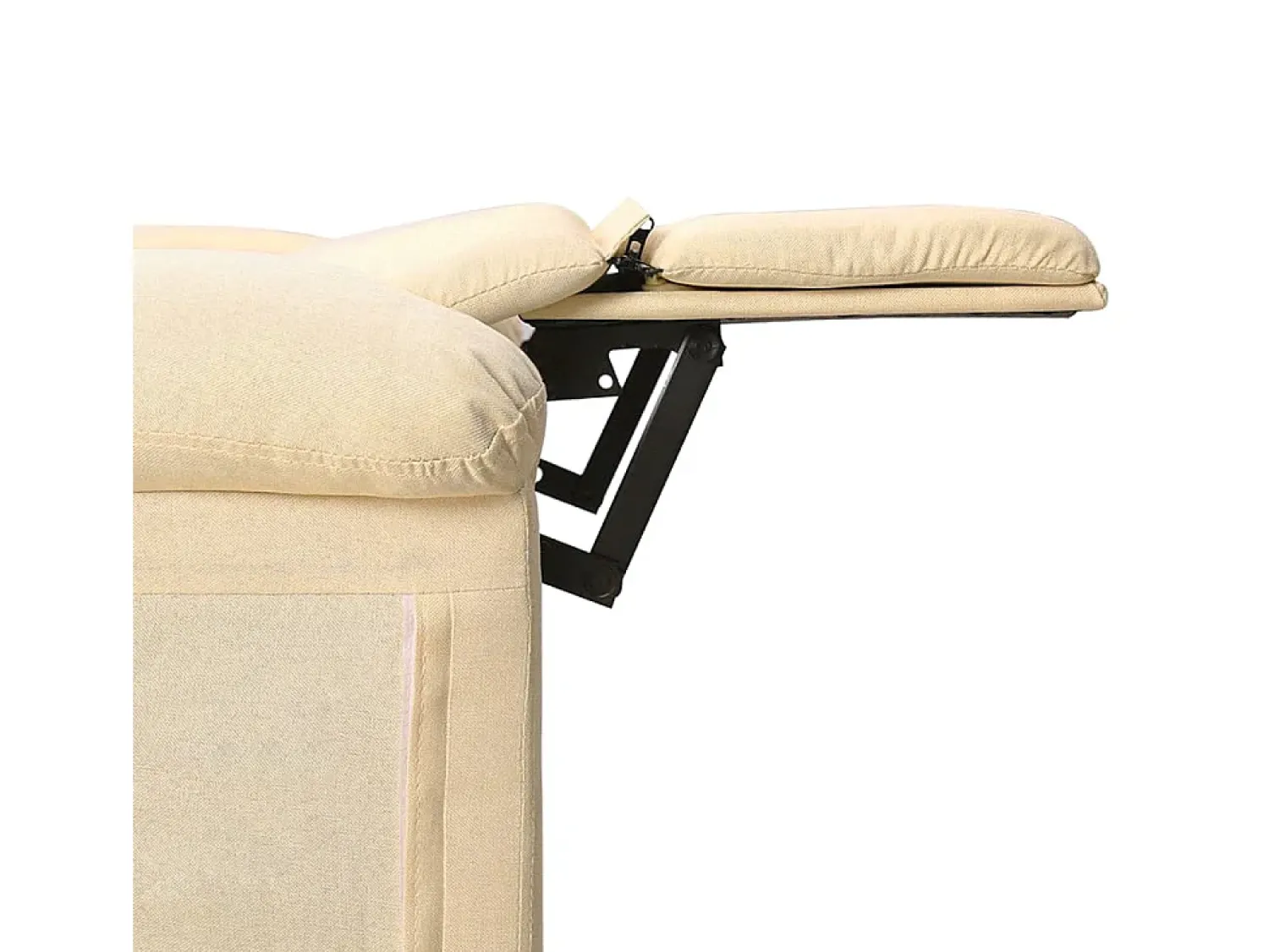 vidaxl Poltrona de massagens tecido cor^ Poltrona