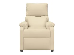 vidaxl Poltrona de massagens tecido cor^ Poltrona