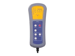 Poltrona*vidaxl Poltrona de massagens tecido -claro Cinzento