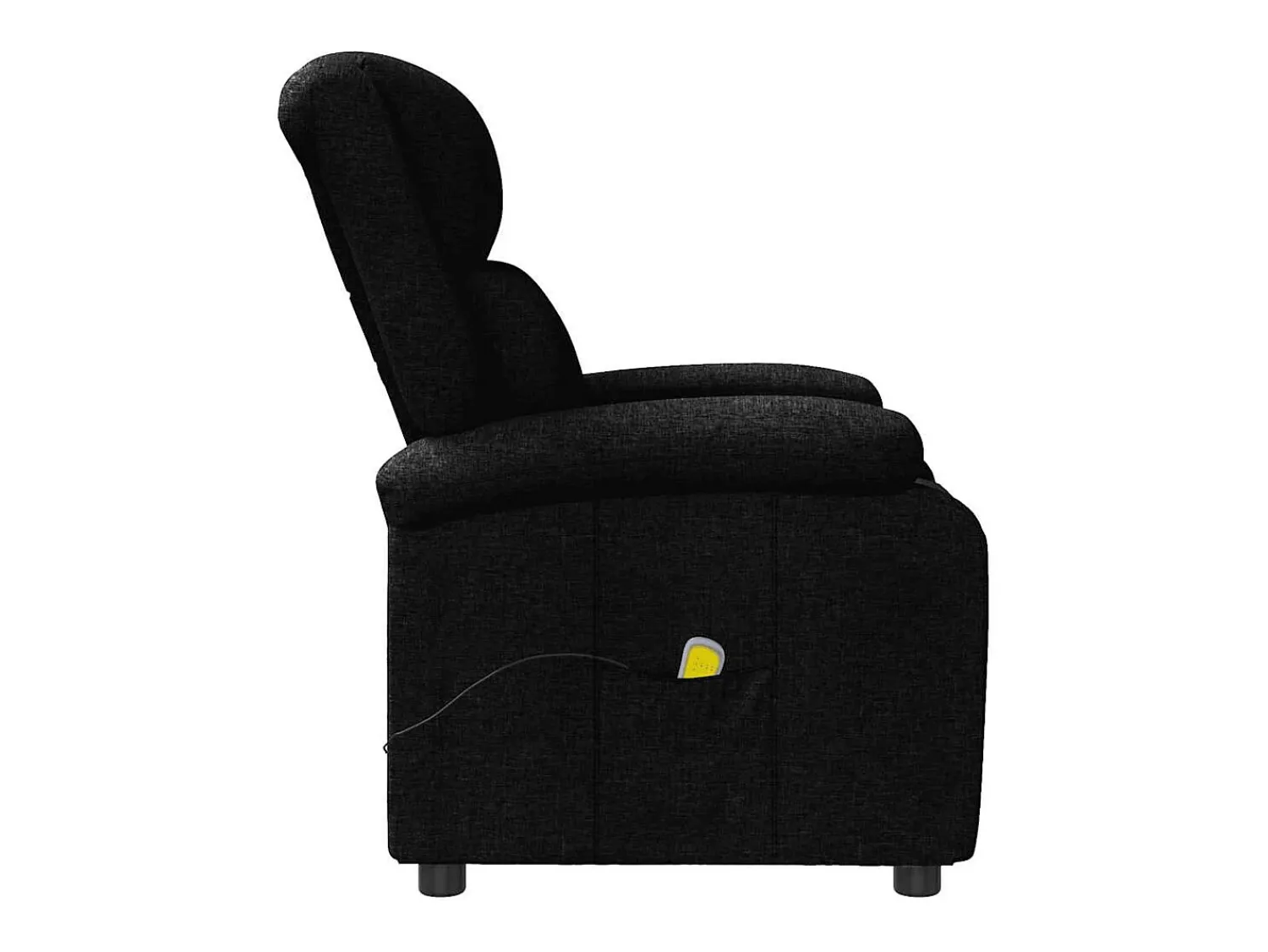 vidaxl Poltrona de massagens tecido^ Poltrona