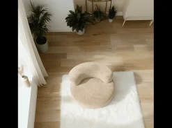 Poltrona* Poltrona de sala Milo 1 lugar - areia Bege