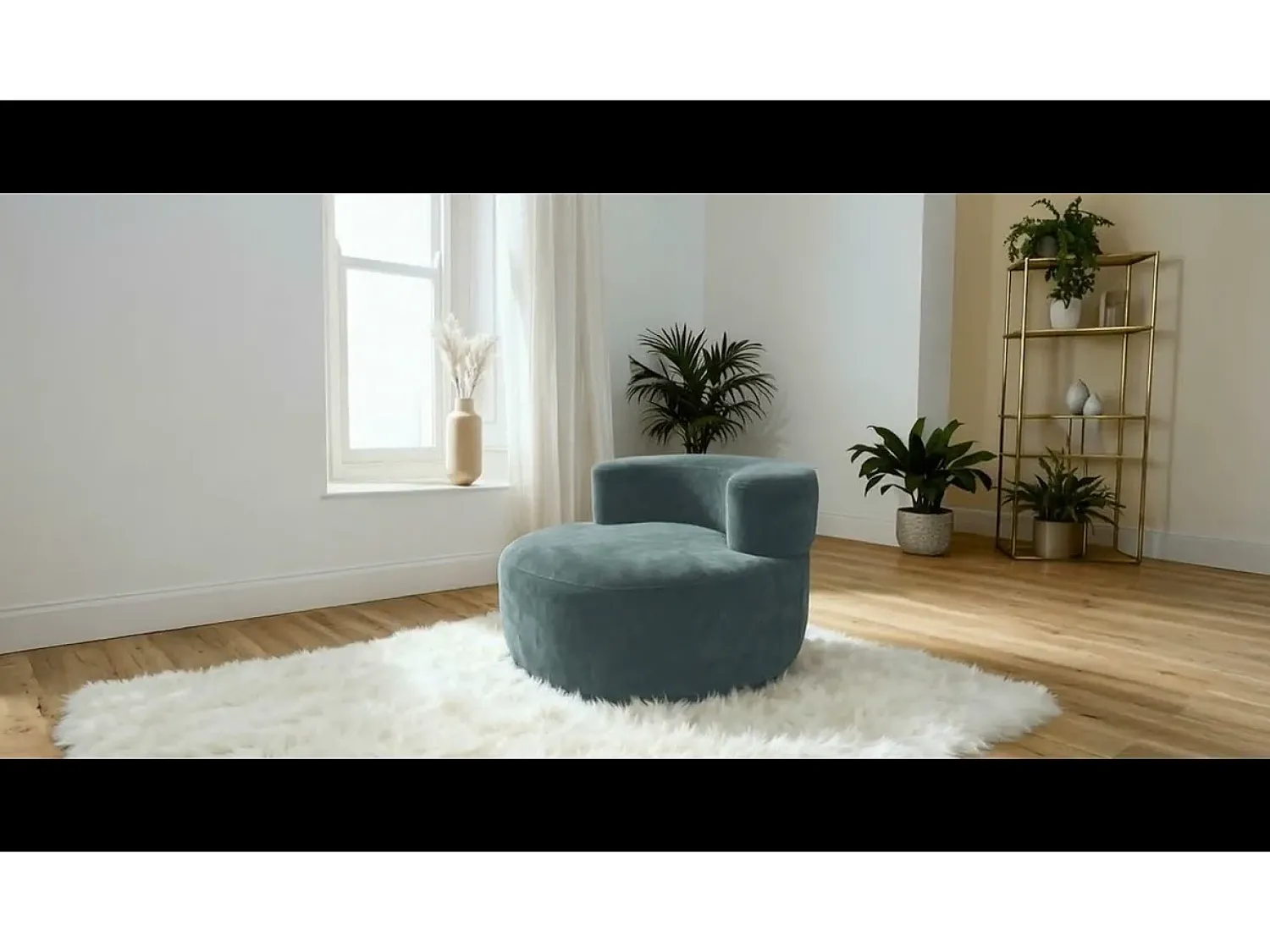 Poltrona| Poltrona de sala Milo 1 lugar - sálvia Verde claro
