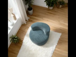 Poltrona| Poltrona de sala Milo 1 lugar - sálvia Verde claro