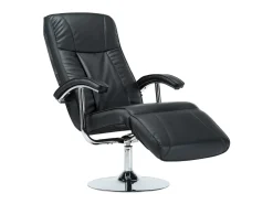 Poltrona* Poltrona de TV couro artificial PT136172 Preto
