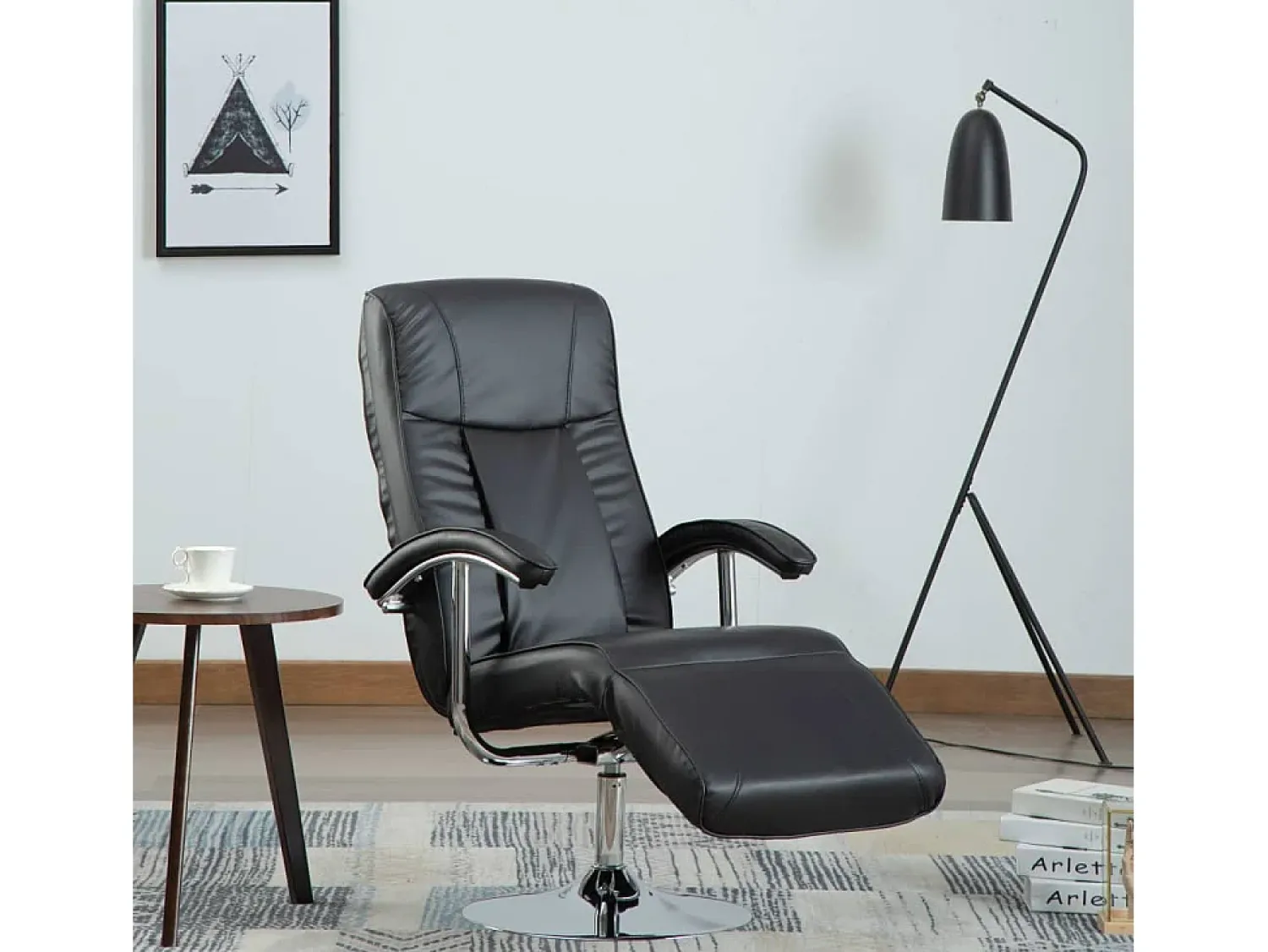 Poltrona| Poltrona de TV couro artificial SHL167279 Preto