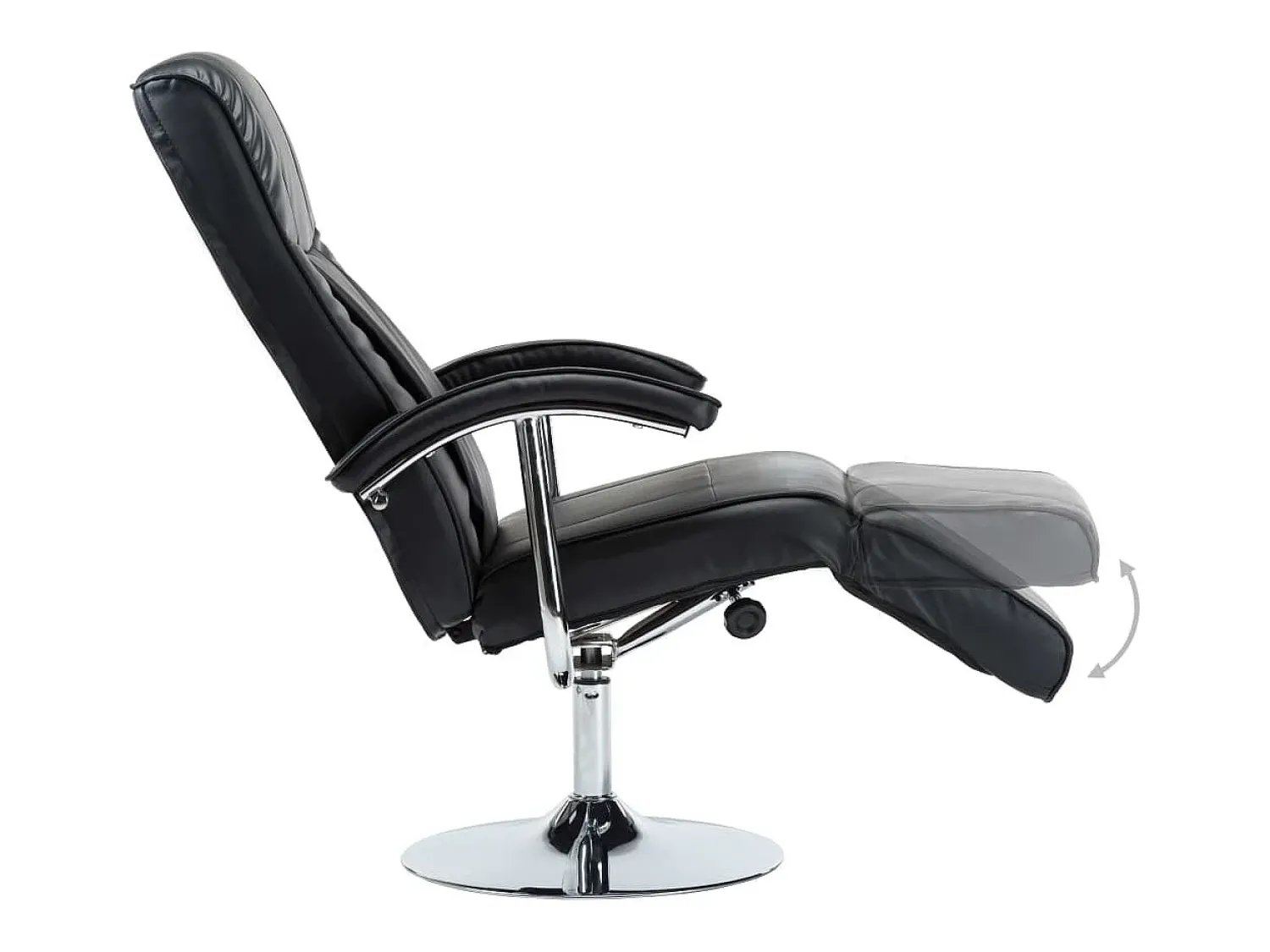 Poltrona| Poltrona de TV couro artificial SHL167279 Preto
