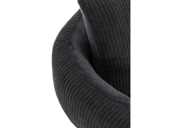 Poltrona*Calicosy Poltrona de veludo com pernas de metal 70x61 h72 cm Preto