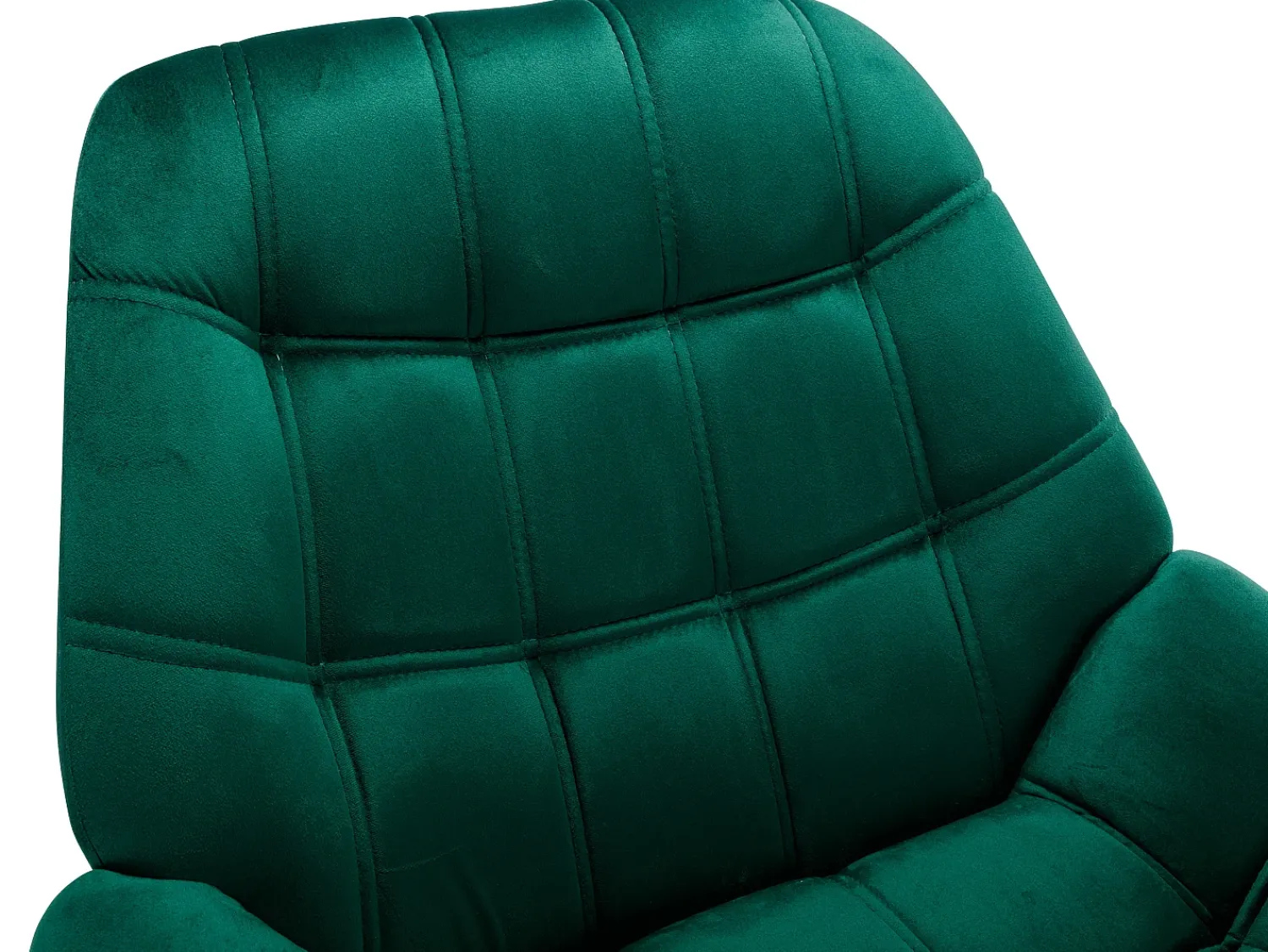 Vente-unique Poltrona de veludo estilo escandinavo capitonê LUOSTO^ Poltrona