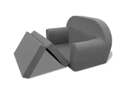 Poltrona* Poltrona desdobrável para crianças -claro PT934358 Cinzento