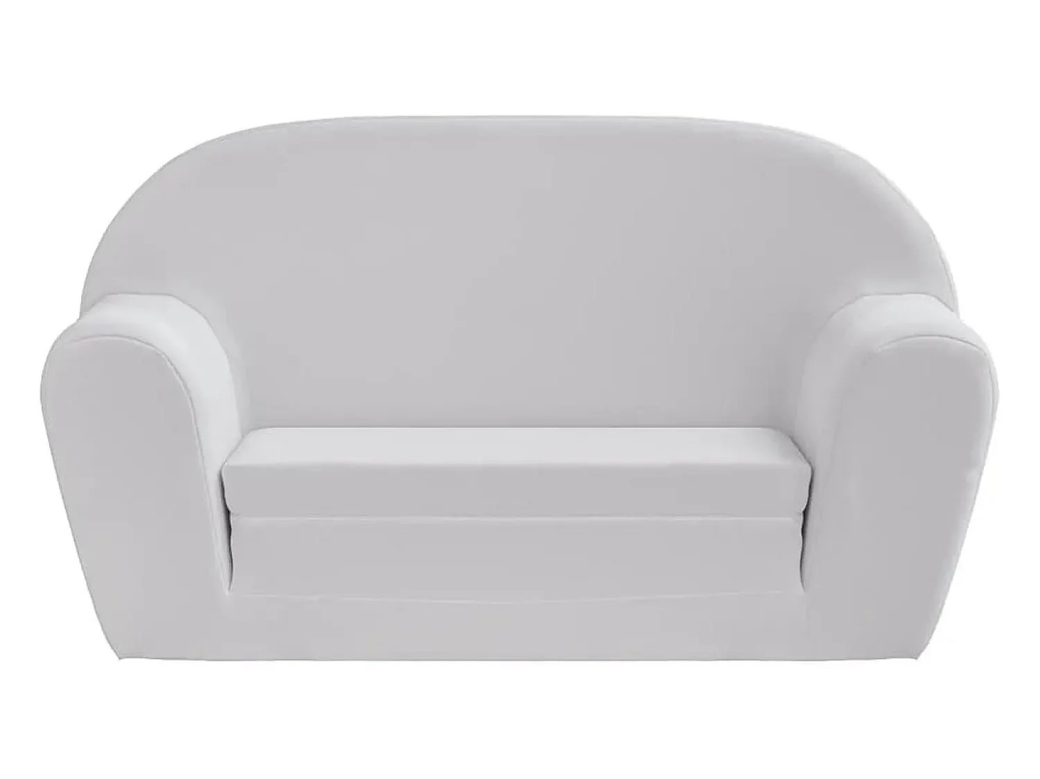 New vidaxl Poltrona desdobrável para crianças -claro Cinzento