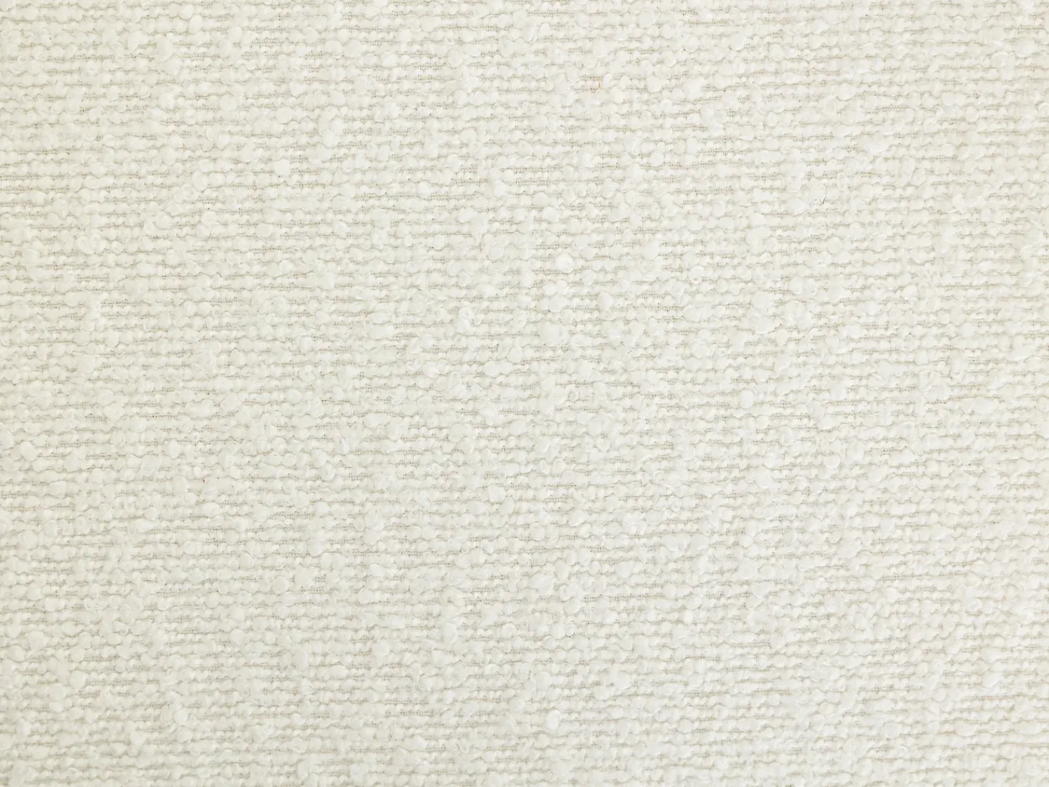 Poltrona|Vente-unique Poltrona design em tecido bouclé cor branca - ISPARTA Branco