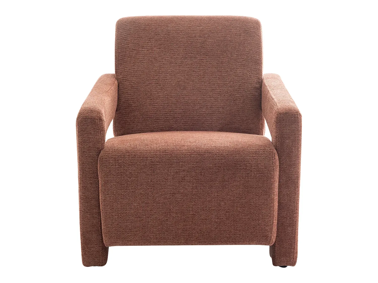 Vente-unique Poltrona design tecido texturizado cor ISPARTA^ Poltrona