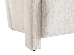 Poltrona*Vente-unique Poltrona design tecido texturizado cor ISPARTA Bege